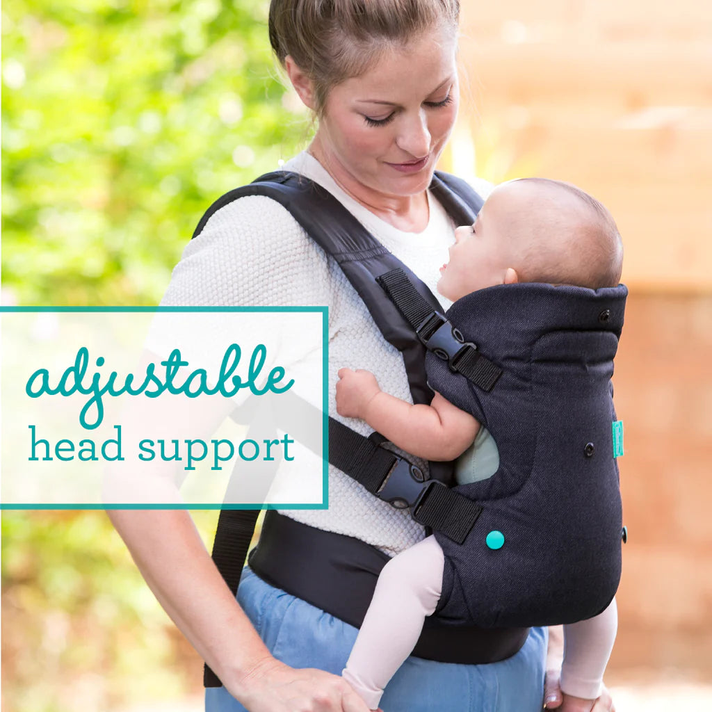 Infantino FLIP 4-in-1 Convertible Carrier- Black