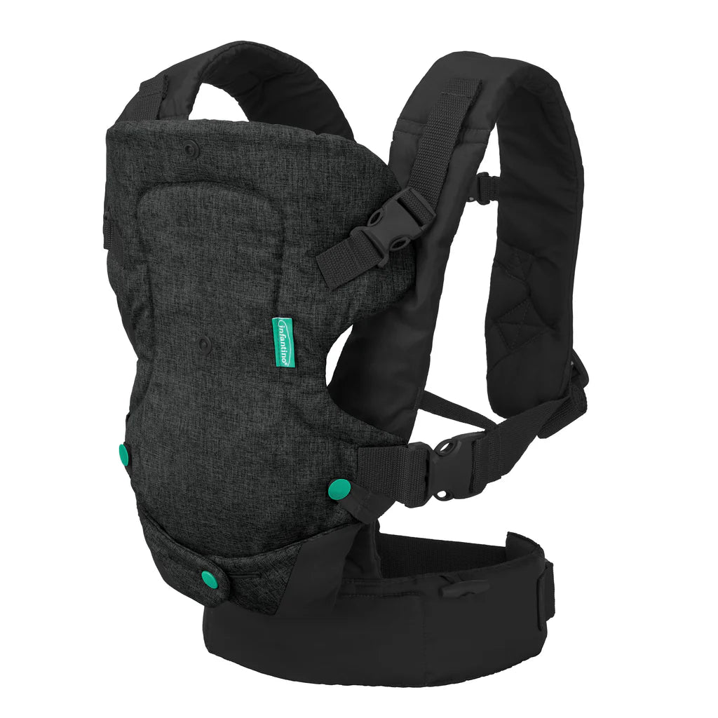 Infantino FLIP 4-in-1 Convertible Carrier- Black