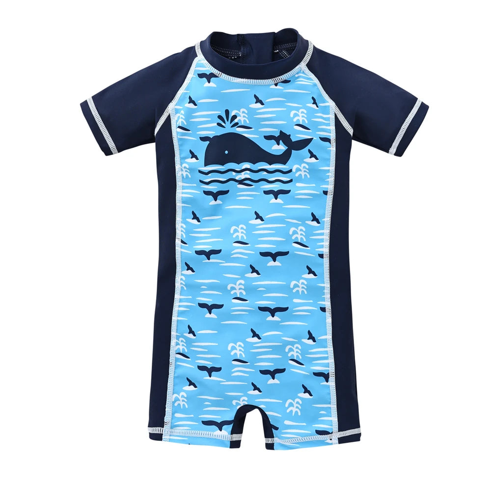 KAVKAS Kids Boy One Piece Swimsuit (12m to 15m)