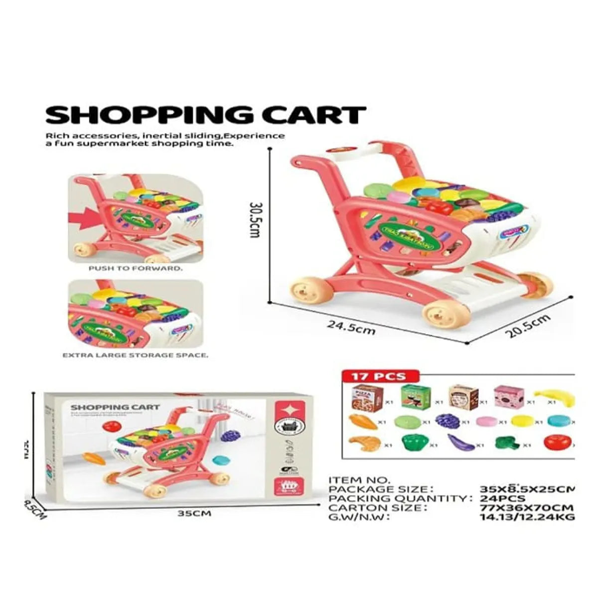 Kaidile Shopping Cart (K199A) 3Y+