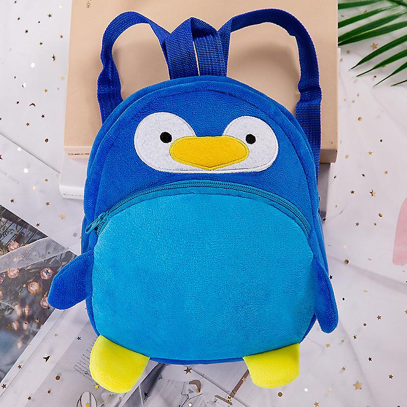 Kids Cartoon Backpack- Penguins