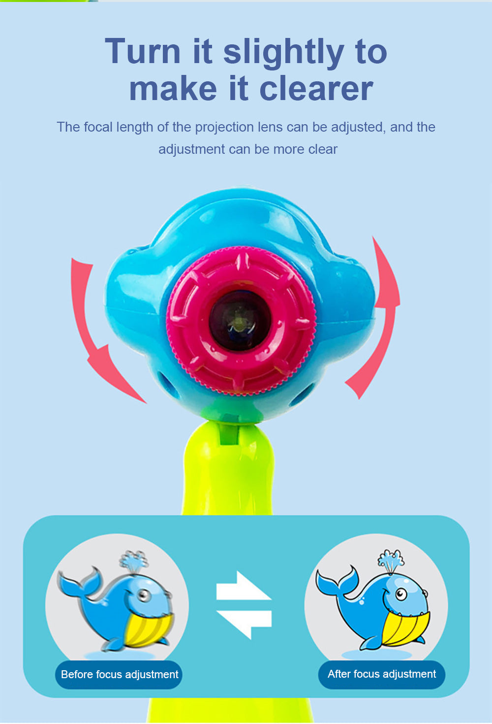 Kids Projector Painting Drawing Board Table