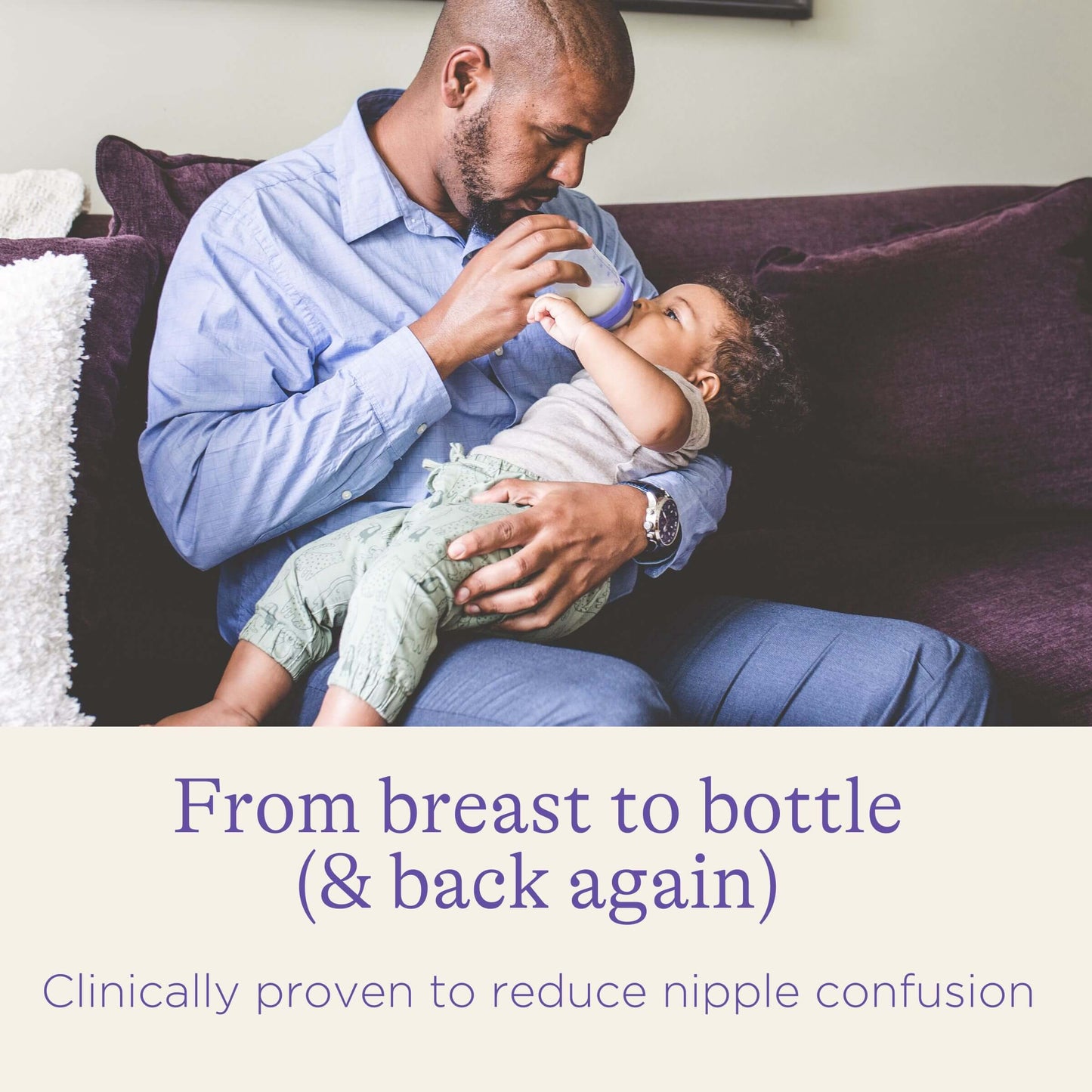 Lansinoh Natural Wave Teat Slow Flow (1m+)- 2pcs