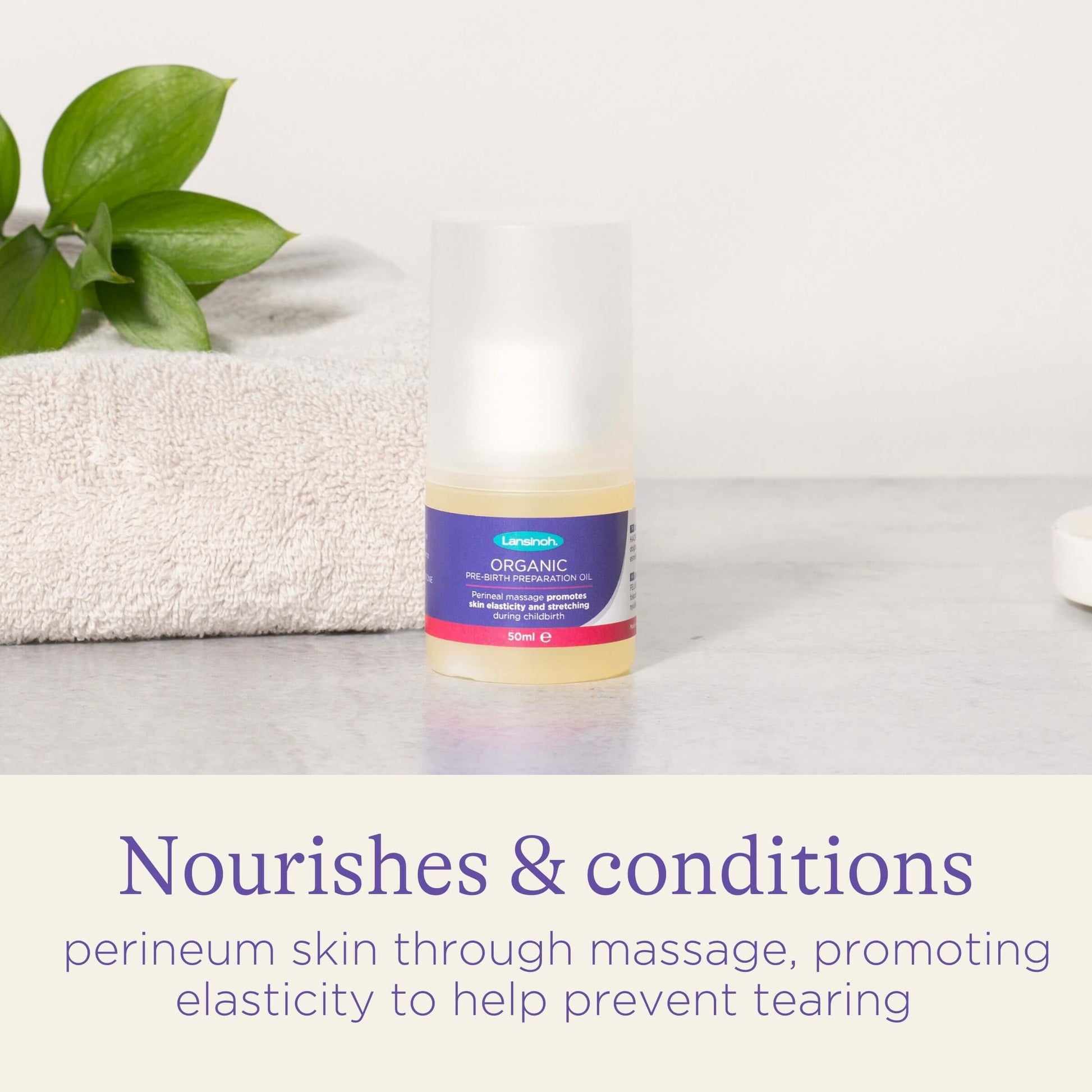 Lansinoh Organic Pre-Birth Preparation Oil- 50ml