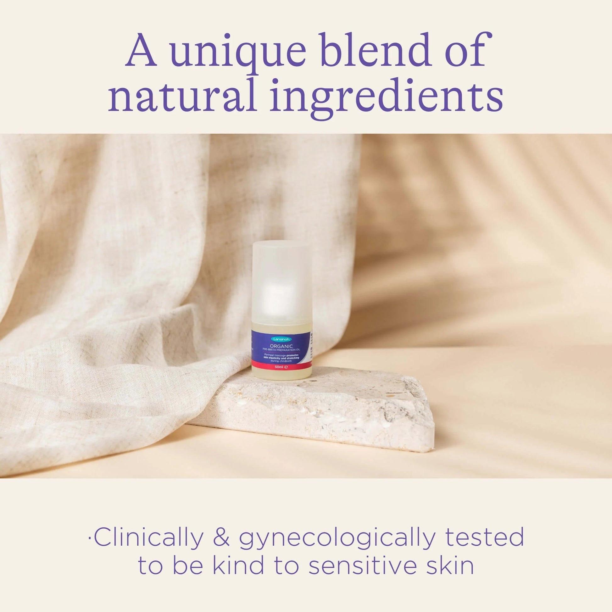 Lansinoh Organic Pre-Birth Preparation Oil- 50ml