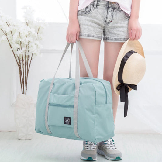 Large Capacity Fashion Travel Bag- Light Blue