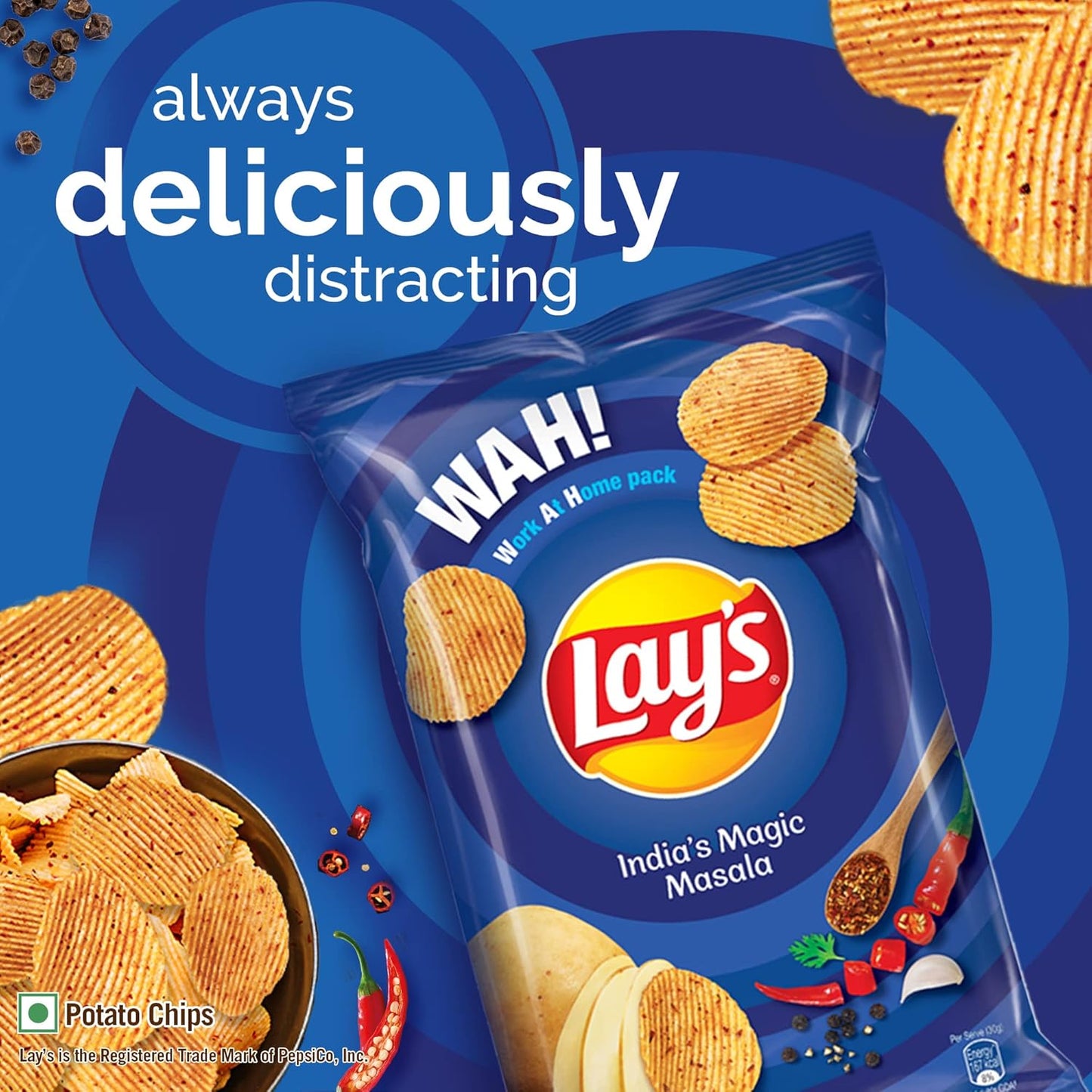 Lay's Indian Magic Masala Chips 82g