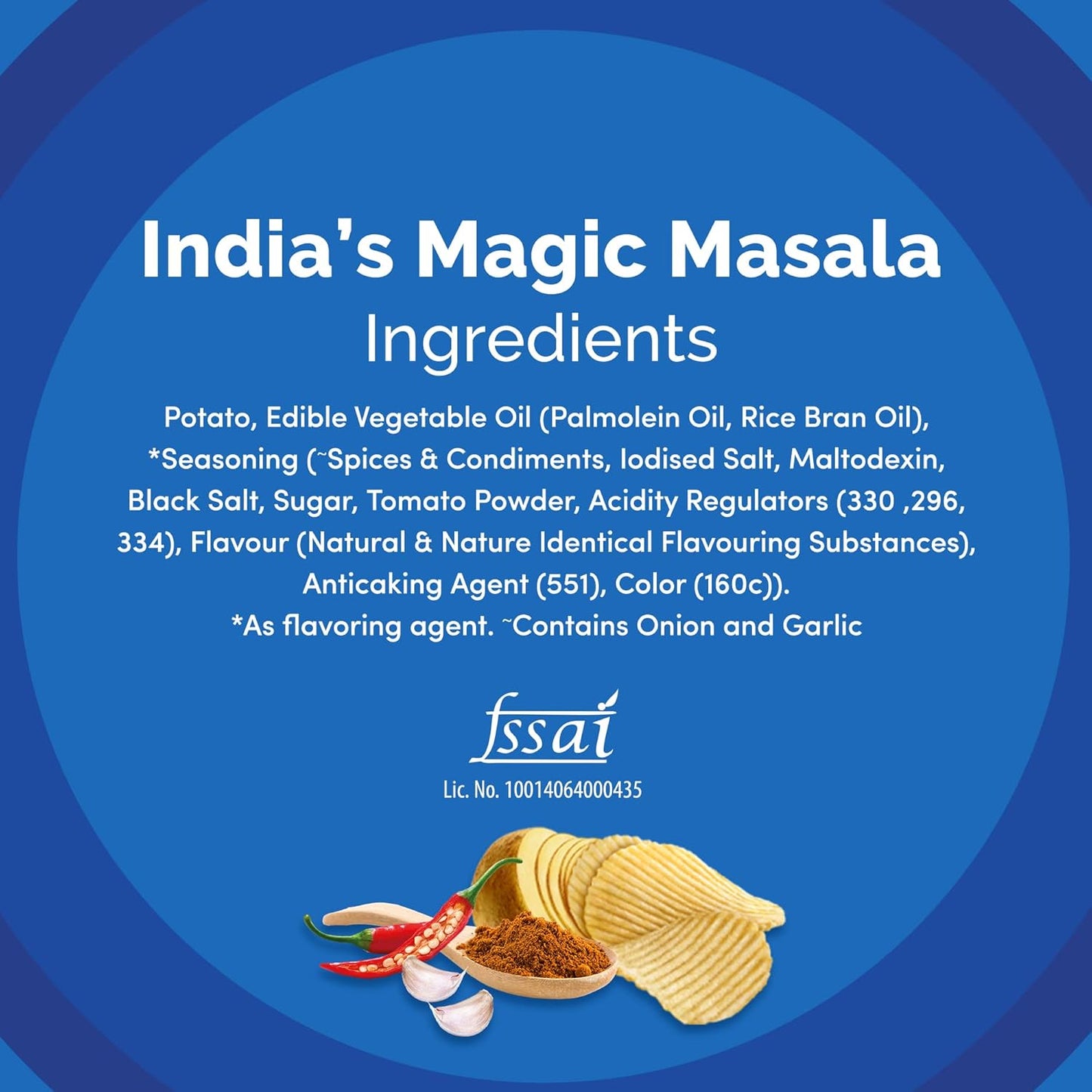 Lay's Indian Magic Masala Chips 82g