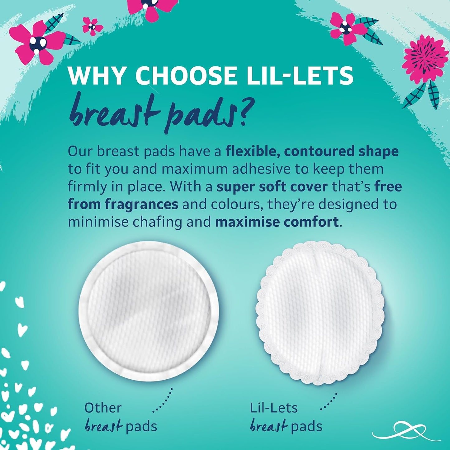 Lil-Lets Maternity 30 Breast Pads
