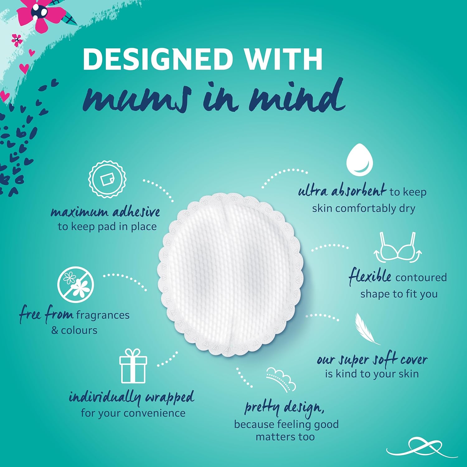 Lil-Lets Maternity 30 Breast Pads