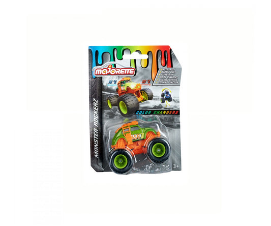 MAJORETTE 7257 Monster Rockerz Color Changers (3Y+)