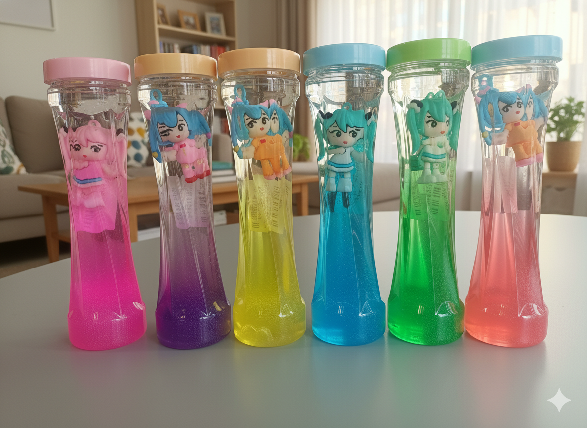 Magic Sparkle Slime with Doll Big for Kids 1pc