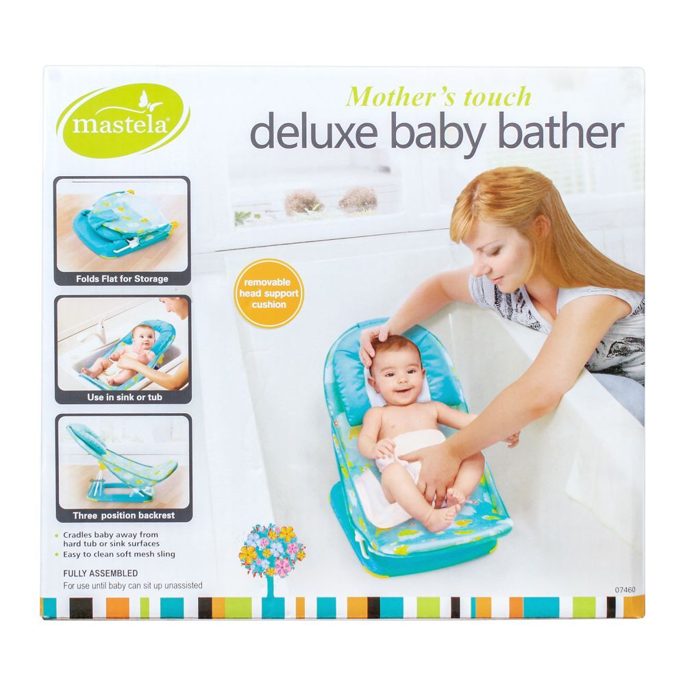 Mastela Deluxe Baby Bather- Green