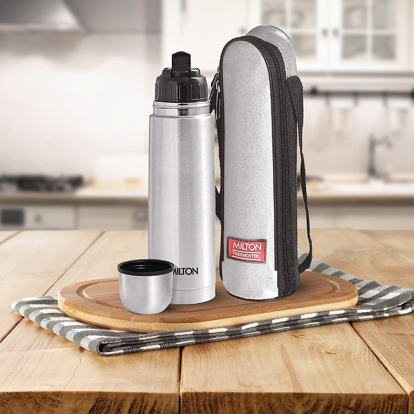 Milton Thermosteel Flip Lid 1000ml