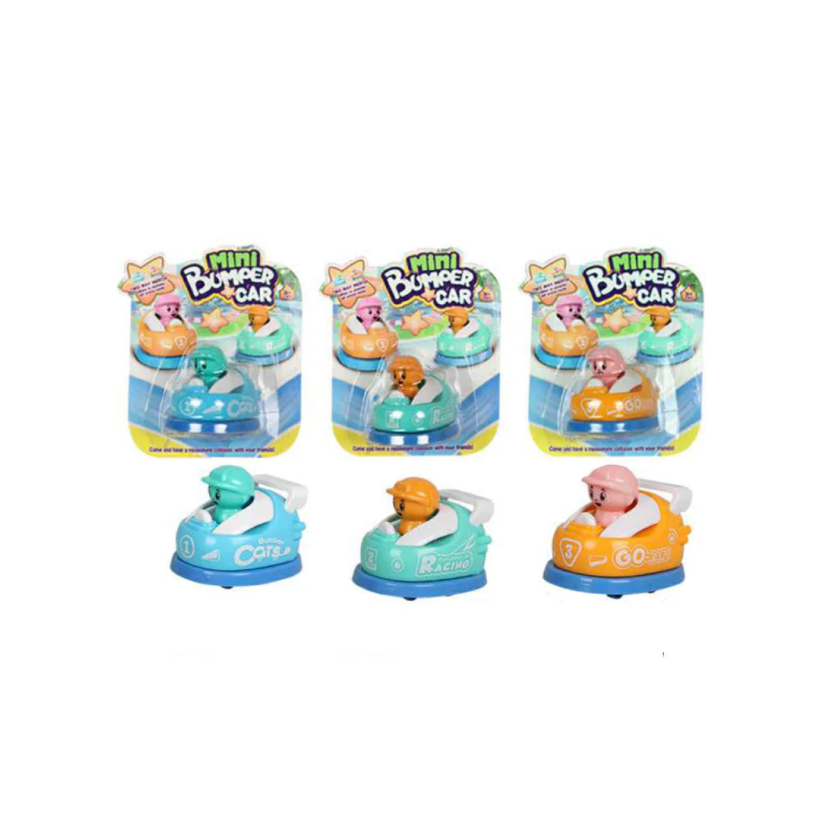 Mini Bumper Friction Car (6862) 3Y+ Random