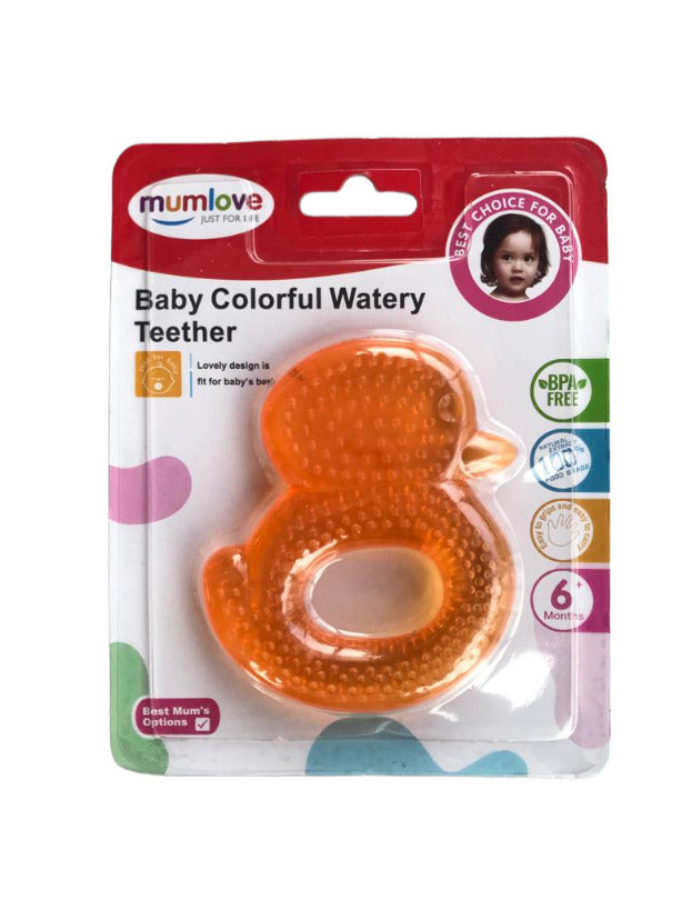 Mumlove Baby Colorful Watery Teether (6m+)- Duck