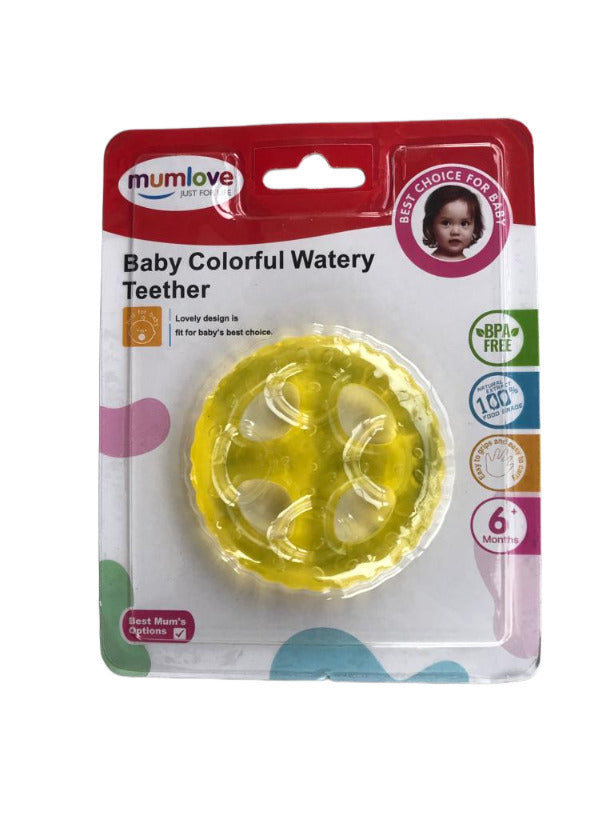 Mumlove Baby Colorful Watery Teether (6m+)- Tire