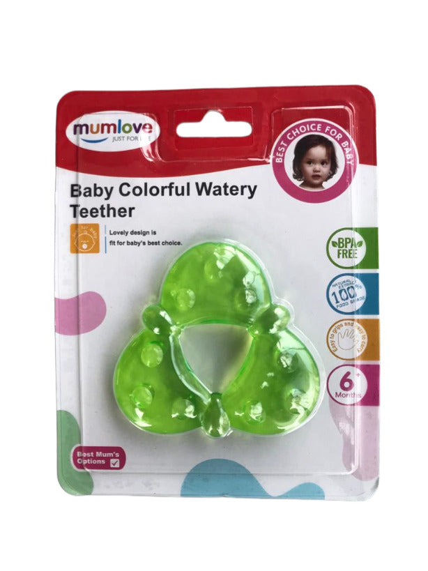 Mumlove Baby Colorful Watery Teether (6m+)- Triangle