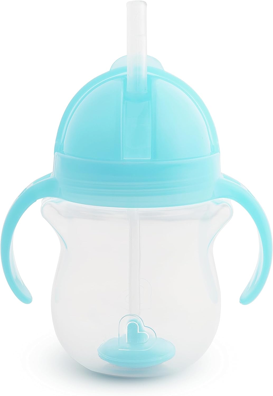 Munchkin Click Lock Weighted Straw Trainer Cup - 7oz - Blue