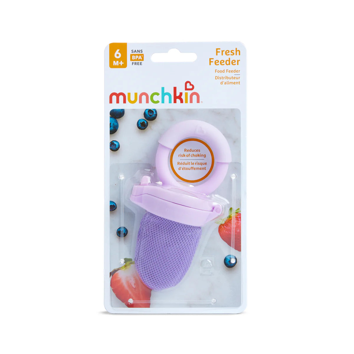 Munchkin Fresh Food Feeder (6m+)- Purple