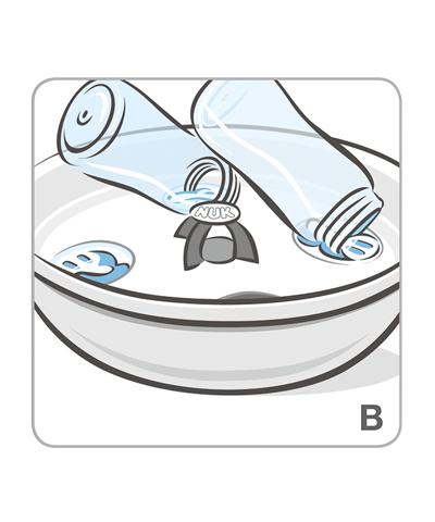 NUK Micro Express Plus Microwave Steam Steriliser