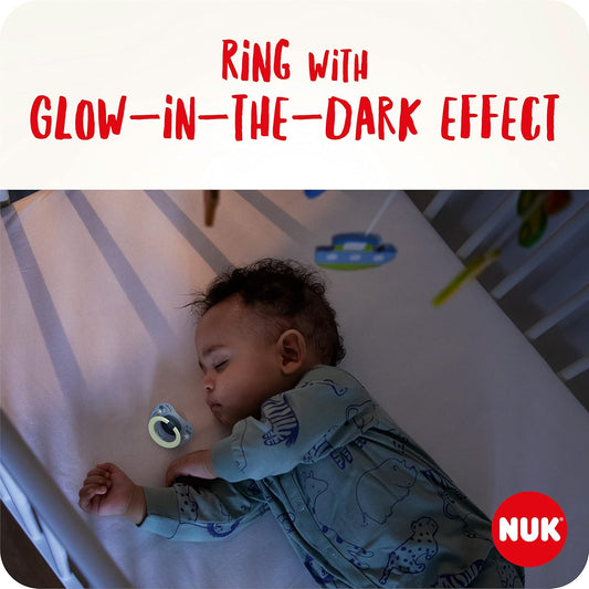 NUK Signature Day & Night Baby Soothes (0-6 months)-4 Pcs