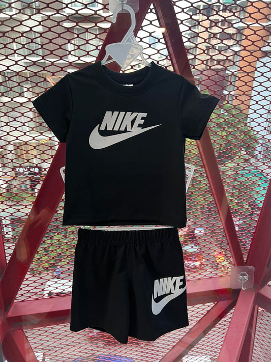 Nike (Thai) T-Shirt & Pant Set- Black