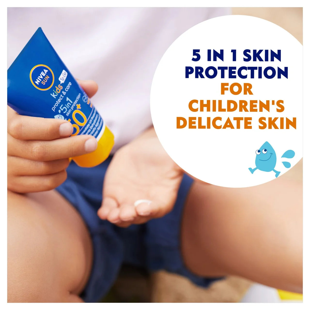Nivea Sun Kids To Go Protect & Care 5-in-1 Skin Protection SPF50+ (50ml)