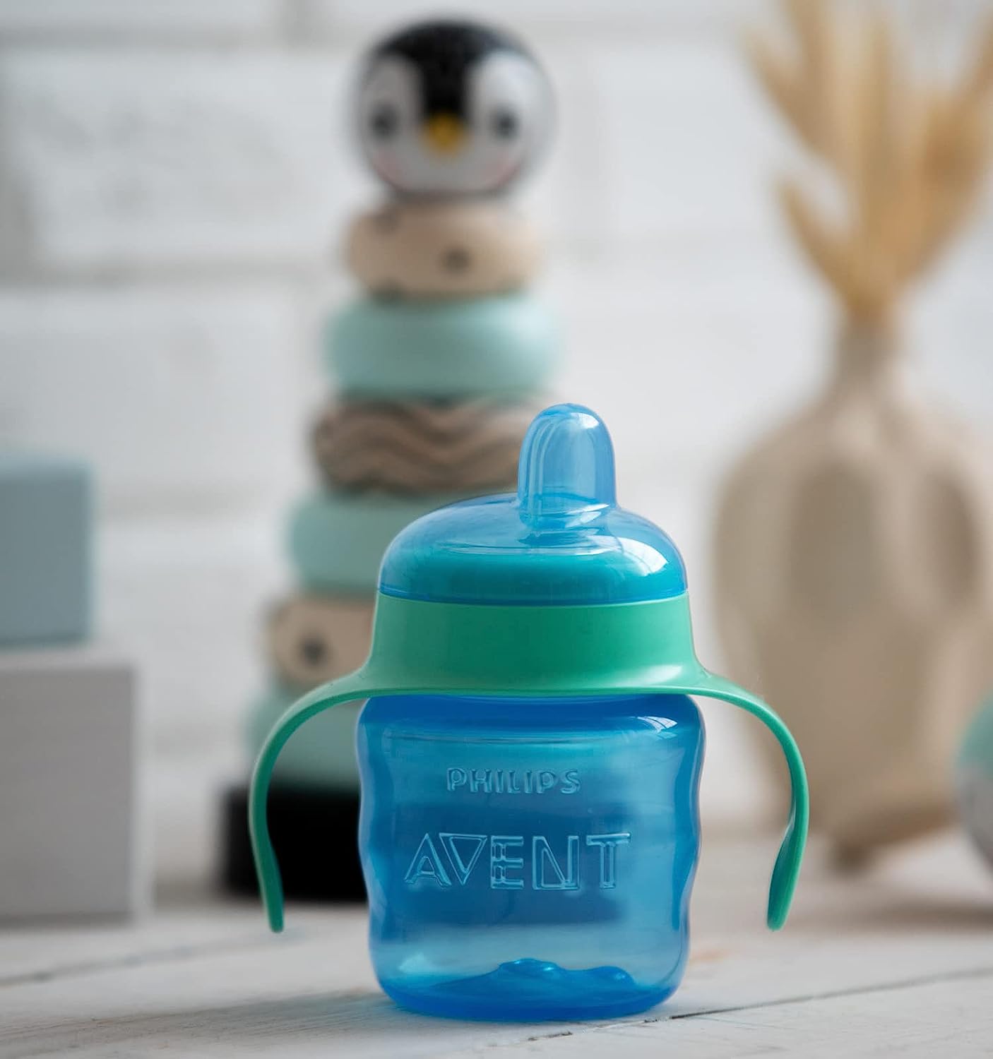Philips AVENT Spout Cup With Handles Сompact (6m+) 200ml- Blue
