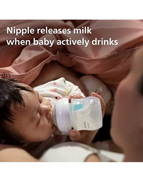 Philips Avent Natural Response Feeding Bottles 125ml (0m+)