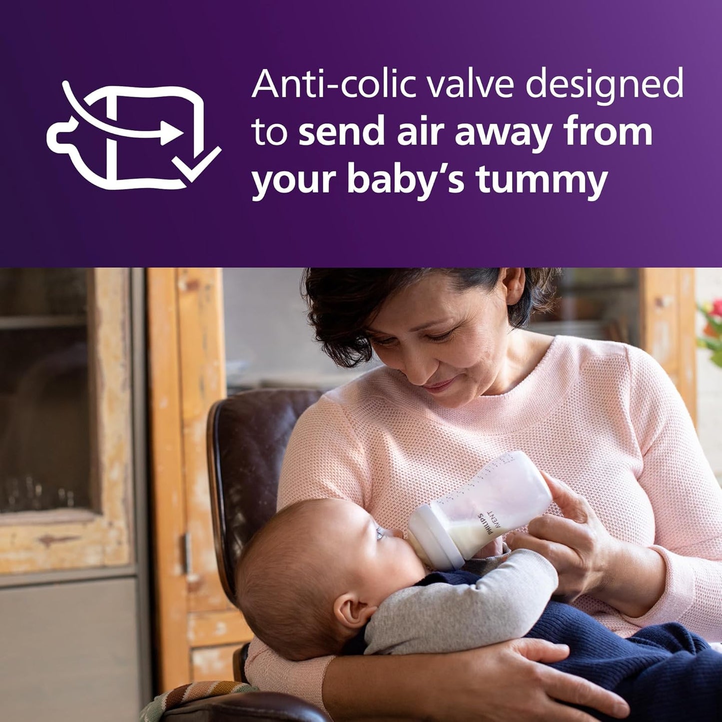 Philips Avent Natural Response Teats Fast Flow Level 4 (3M+)- 2 Pcs
