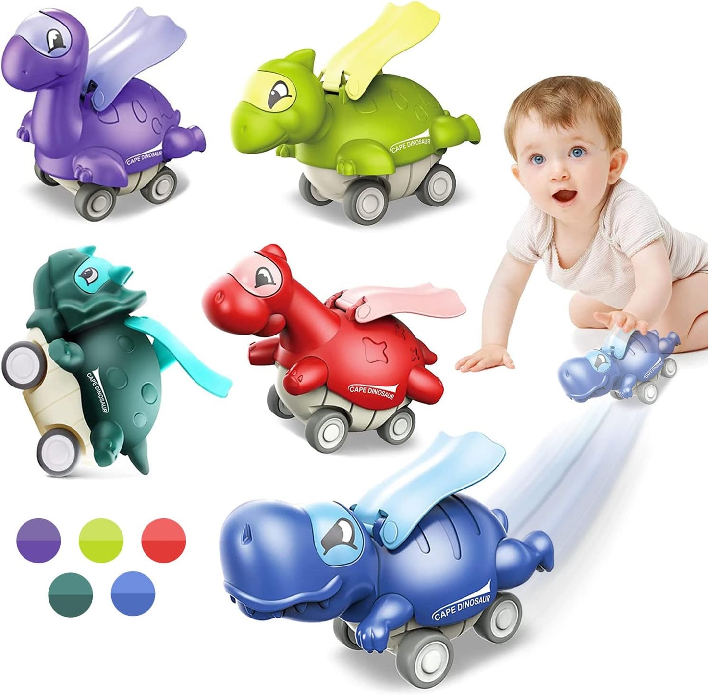 Press Cloak Dinosaur Asst. (209-03) 3Y+