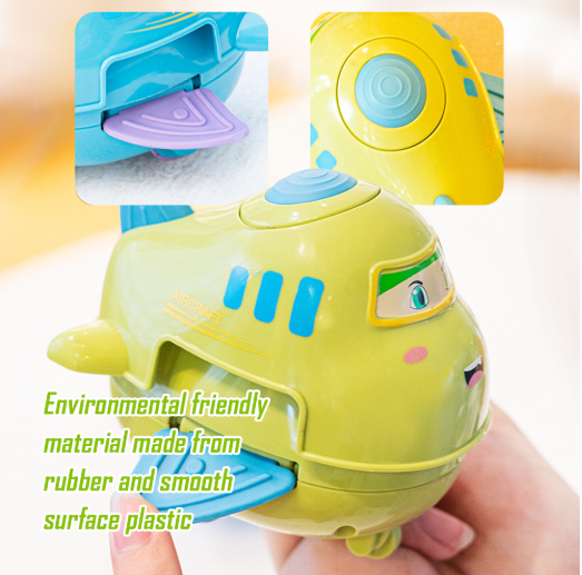 Push & Pull Press Fun Mini Airplane (HY-602) 3Y+