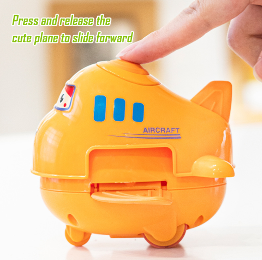 Push & Pull Press Fun Mini Airplane (HY-602) 3Y+