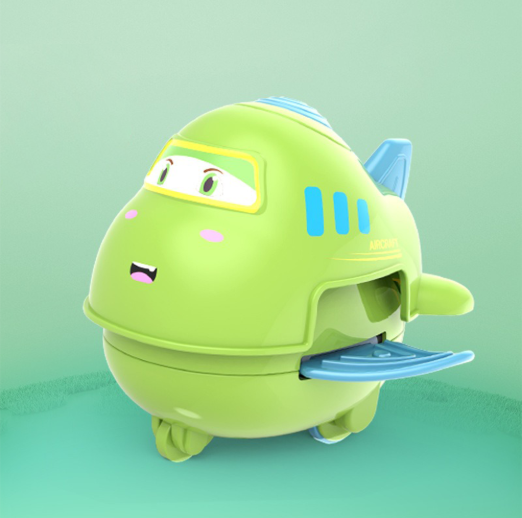 Push & Pull Press Fun Mini Airplane (HY-602) 3Y+