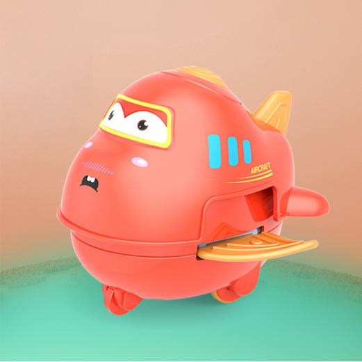 Push & Pull Press Fun Mini Airplane (HY-602) 3Y+