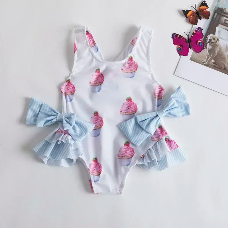 Summer Baby Girl Beach Party Swimsuit Size (6m to 3y)