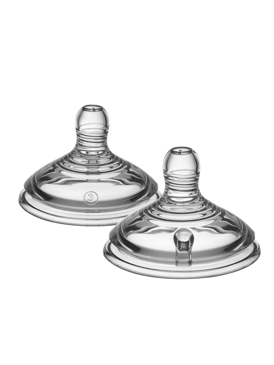 Tommee Tippee Natural Start Fast Flow Teat (0m+)- 2 Pcs