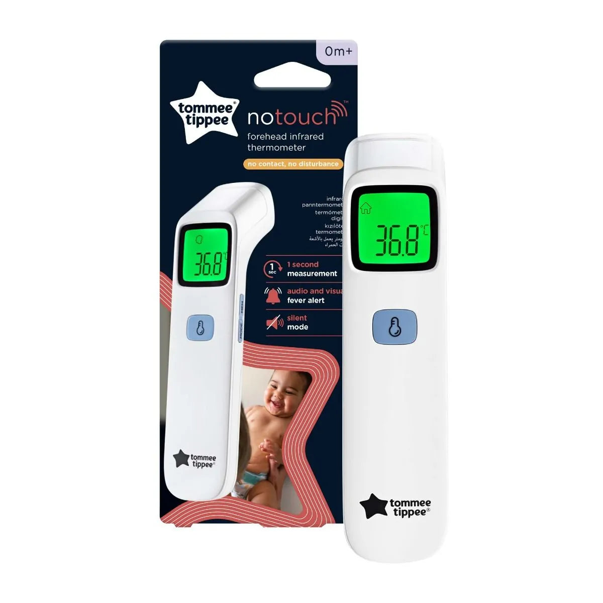 Tommee Tippee No Touch Digital Forehead Thermometer