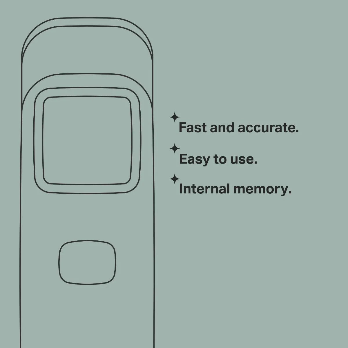 Tommee Tippee No Touch Digital Forehead Thermometer