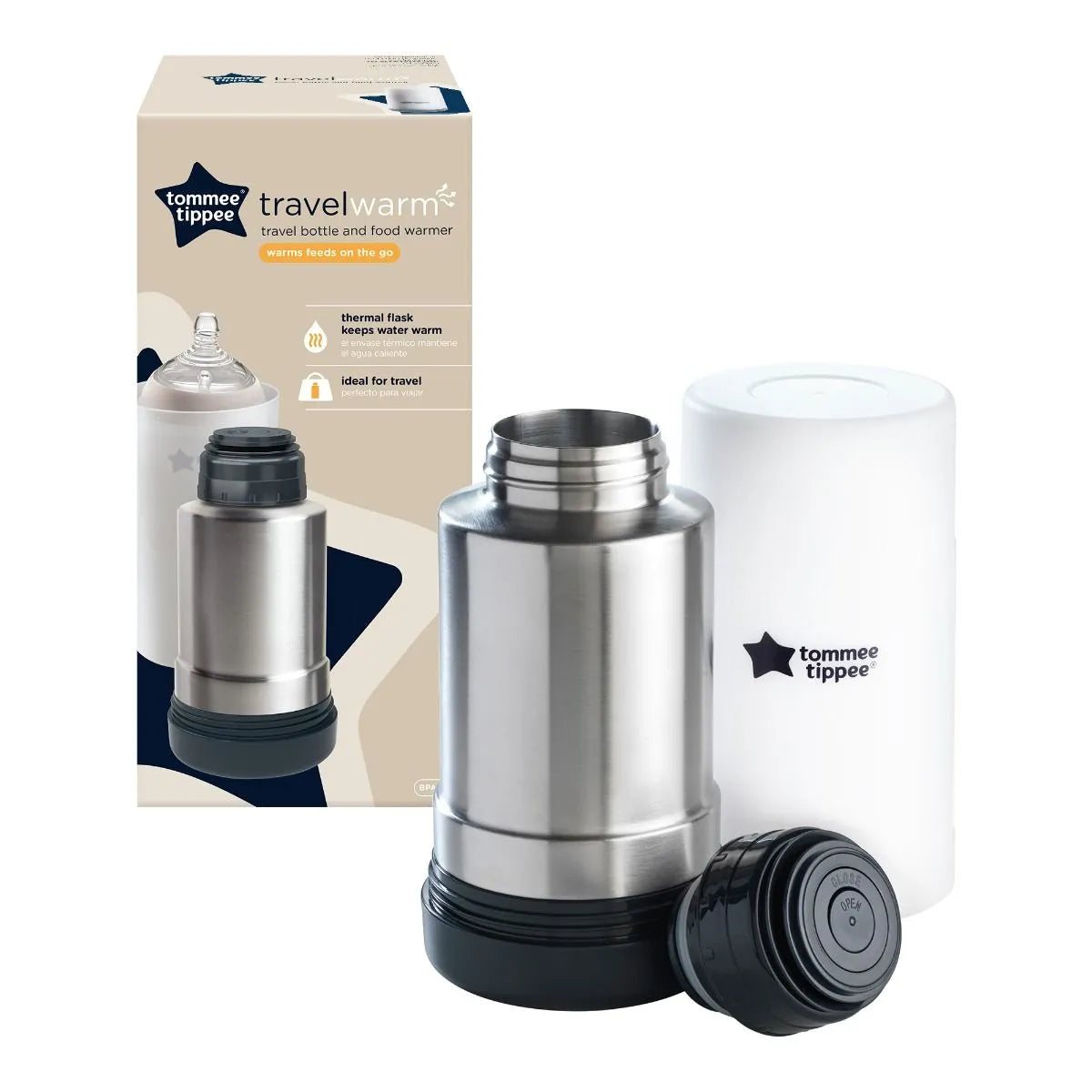 Tommee Tippee Travelwarm Travel Bottle and Food Warmer