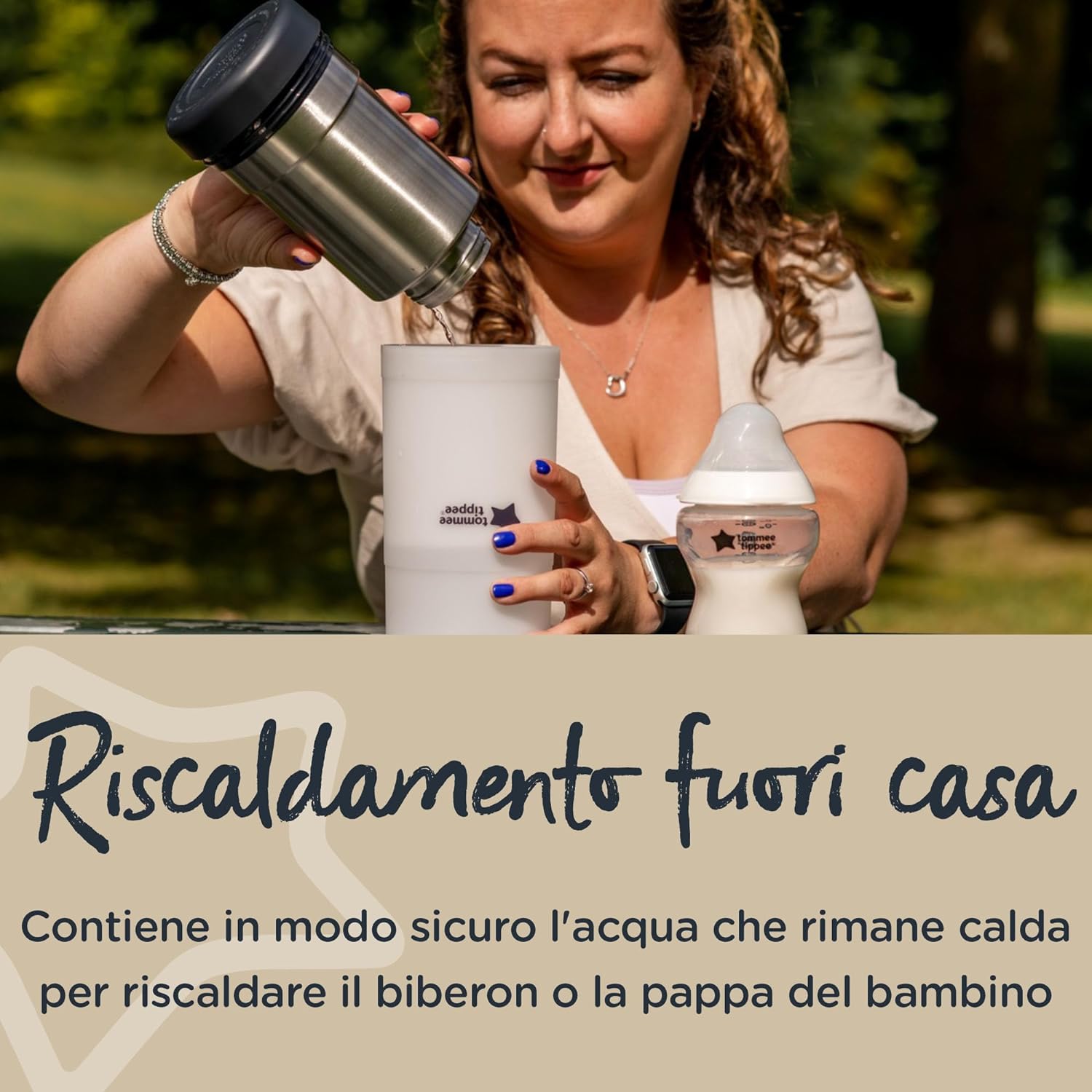 Tommee Tippee Travelwarm Travel Bottle and Food Warmer