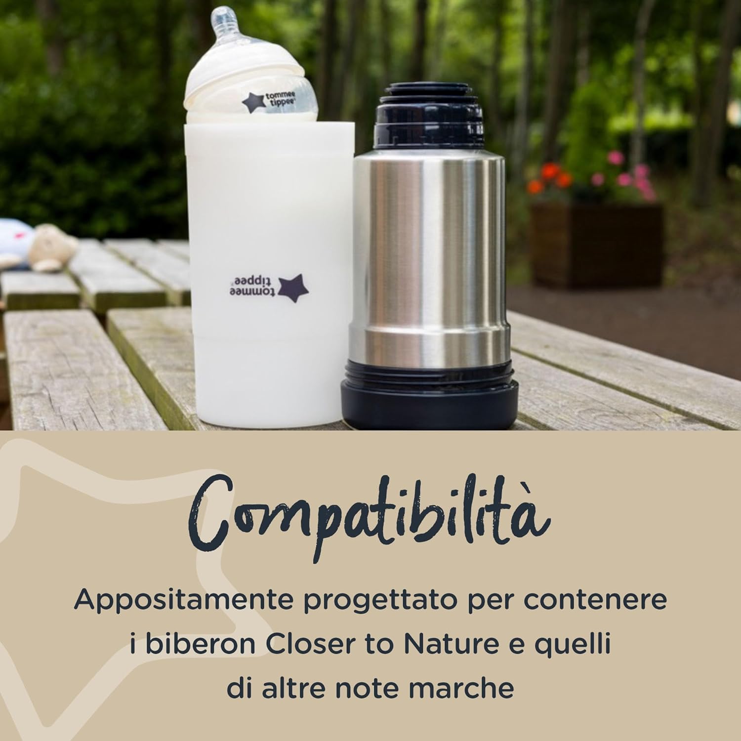 Tommee Tippee Travelwarm Travel Bottle and Food Warmer