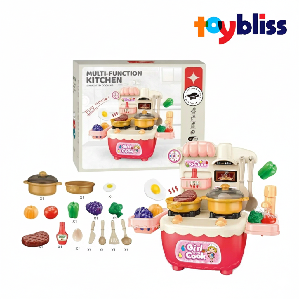 Toybliss Kaidile 17pcs Kitchen Set (2206A-1) 3Y+