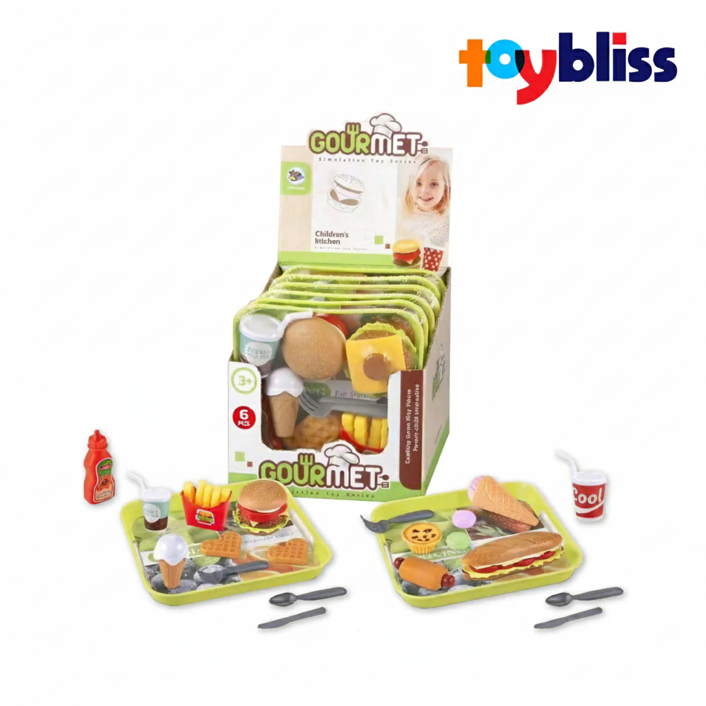 Toybliss YIHUALONG Gourmet Toy Set 6Pcs (3601) 3Y+