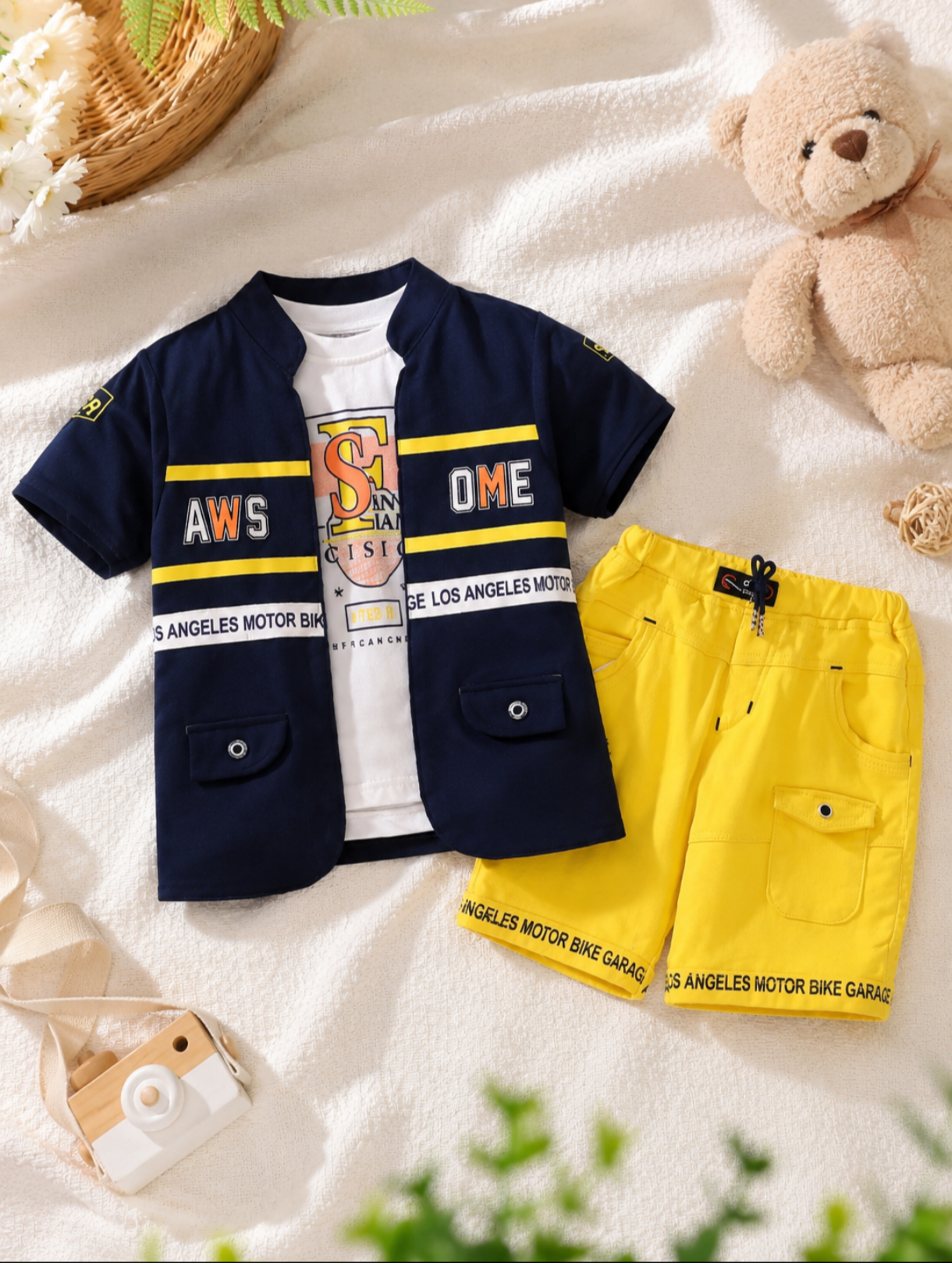 Kids 3-Piece AWESOME Printed Outfit Set