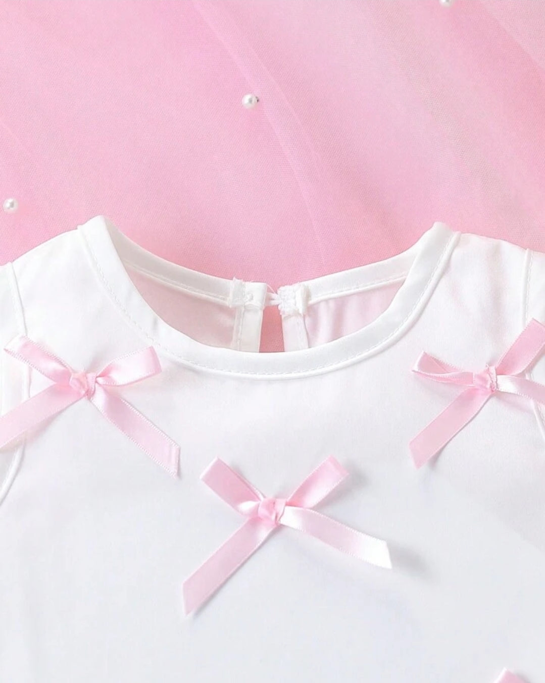 Baby Girl Summer Comfortable Elegant Bow Dress