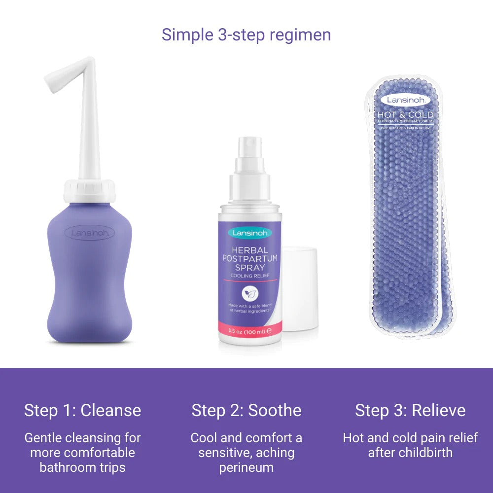 Lansinoh Postpartum Recovery Essentials