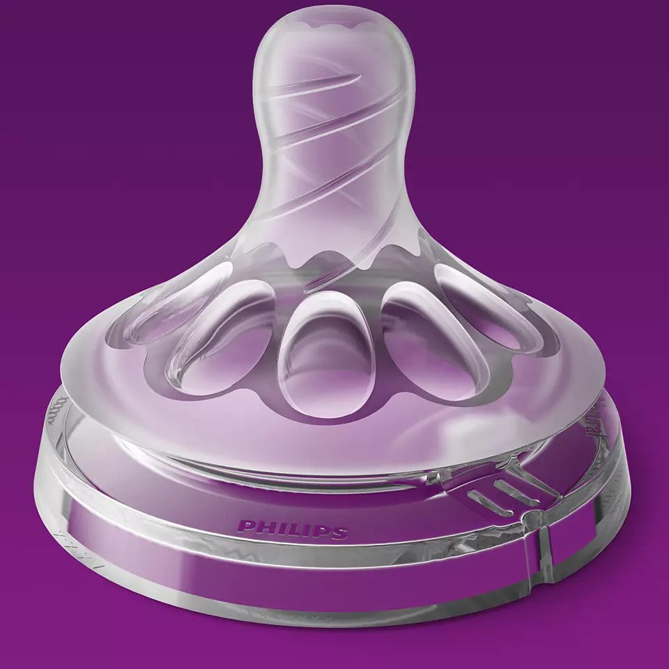 Philips Avent Natural Medium Flow Teats (3m+)- 2 Pcs SCF043/27
