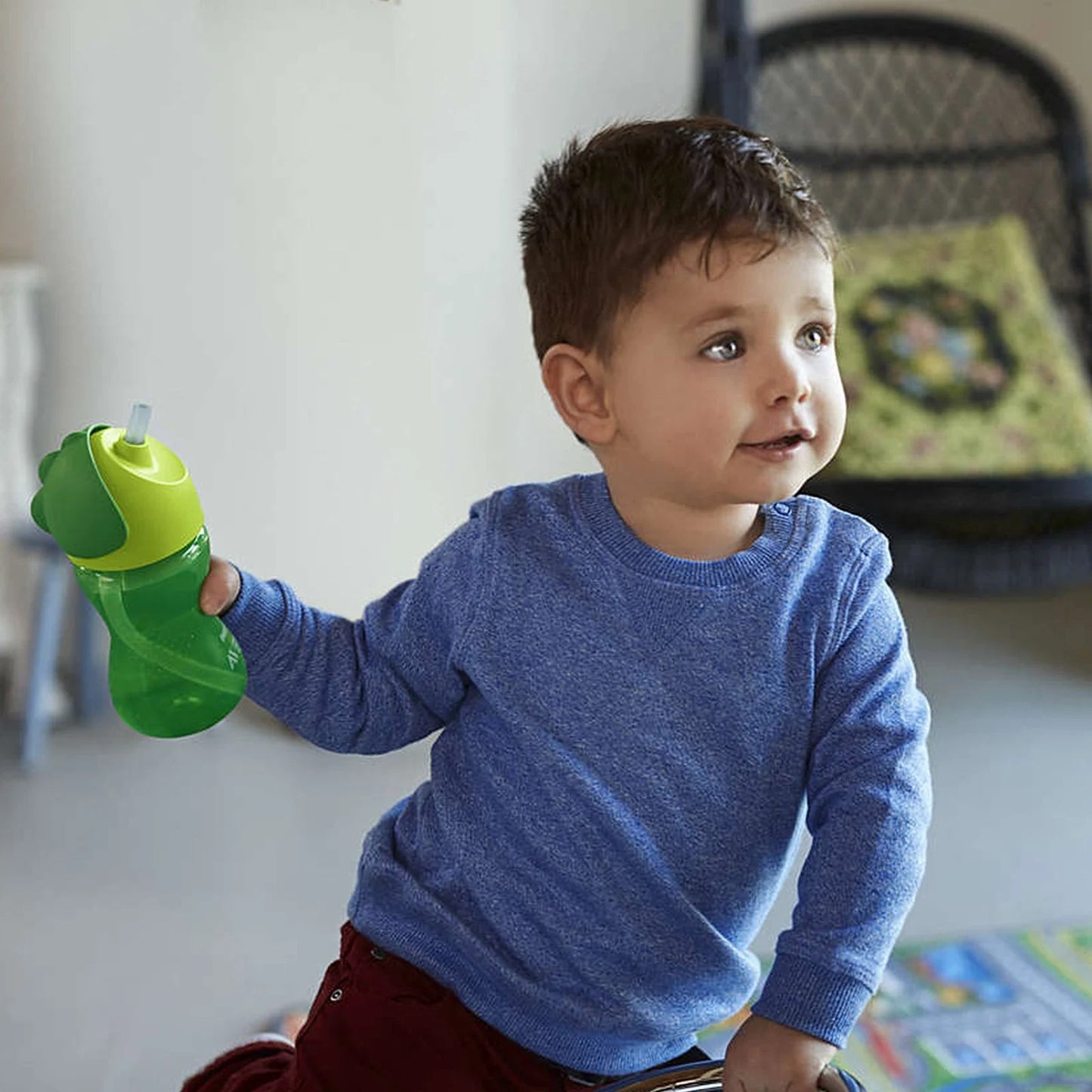 Philips Avent Straw Cup Green 300ml (12m+)